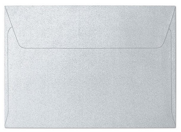 Koperta ozdobna C6  Pearl srebrny, 150g   op.10 szt.